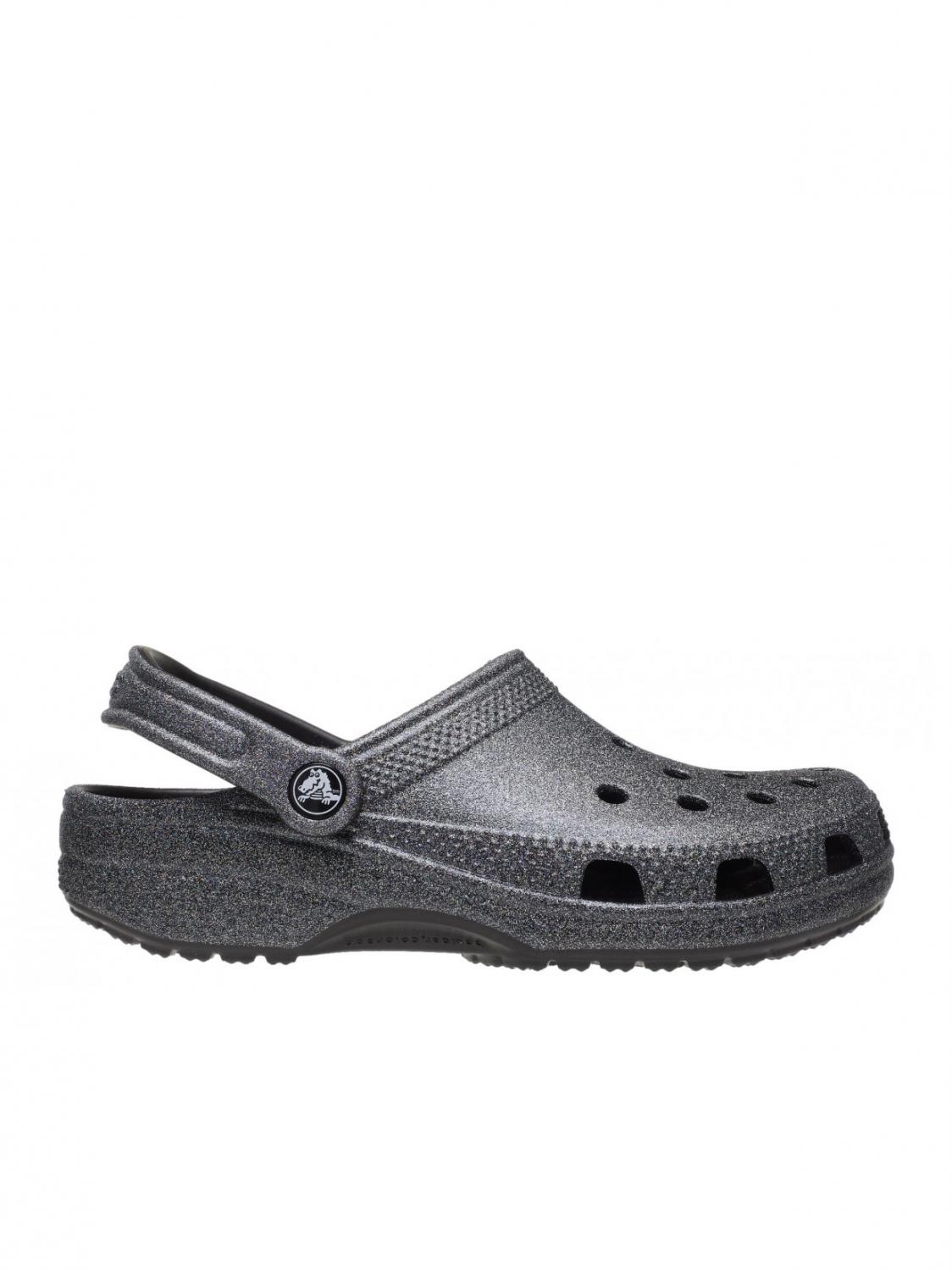 Crocs Classic Glitter Ii Clog W Sabot Sandal Black - Buy At Outlet Prices!
