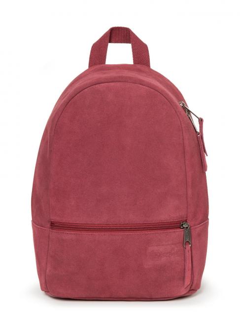 EASTPAK LUCIA M Suede leather backpack suede merlot - Women’s Bags