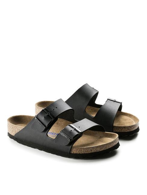 BIRKENSTOCK ARIZONA BIRKO-FLOR Slipper sandal black - Unisex shoes