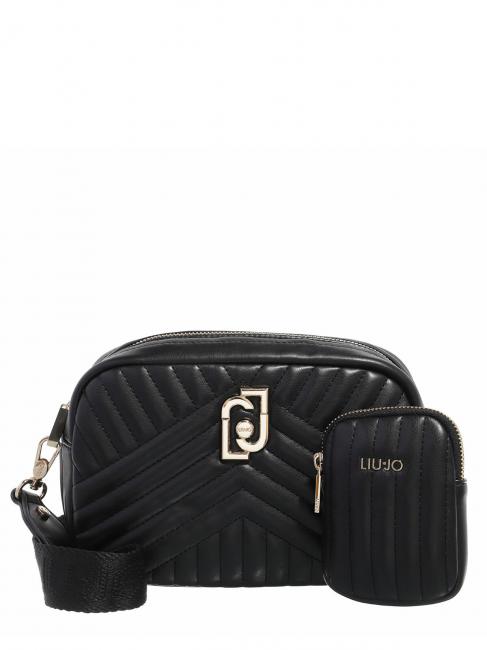 LIUJO ACHALA Mini Camera Bag with shoulder strap BLACK - Women’s Bags