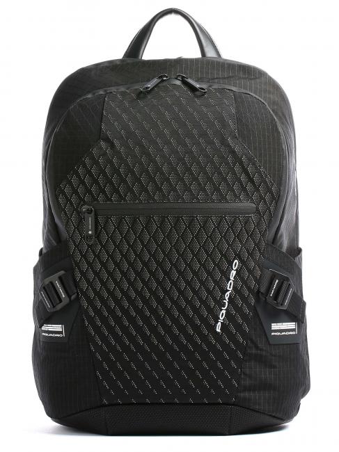PIQUADRO PQ-Y Laptop backpack 14 " Black - Laptop backpacks