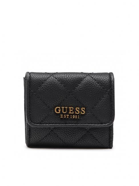 GUESS ABEY Wallet with coin purse BLACK - Women’s Wallets