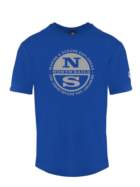 NORTH SAILS MARINE & OCEANS Cotton T-shirt bluette - T-shirt