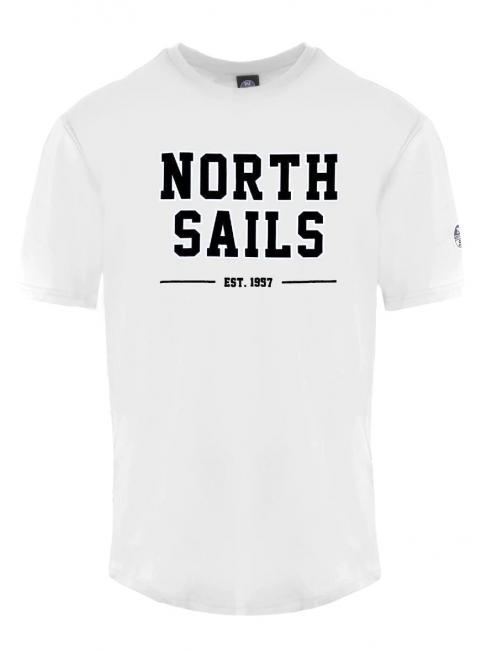 NORTH SAILS EST 1997 Cotton T-shirt white - T-shirt