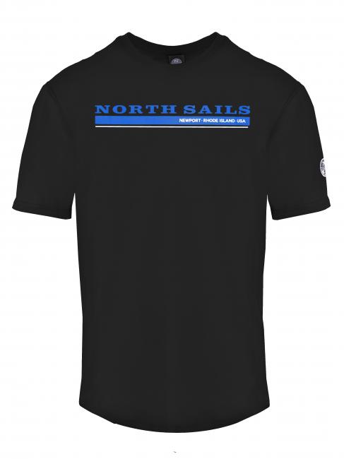 NORTH SAILS NEWPORT Cotton T-shirt black - T-shirt