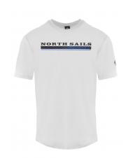 NORTH SAILS NEWPORT Cotton T-shirt white - T-shirt - 1