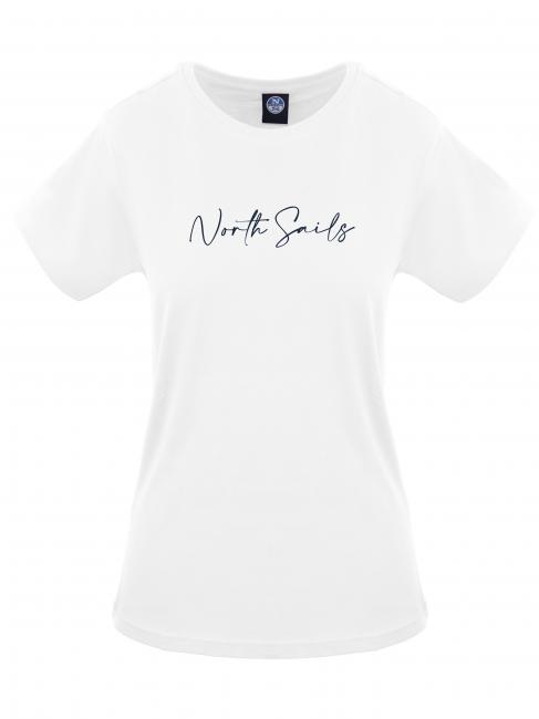 NORTH SAILS LOGO Cotton T-shirt white - T-shirt