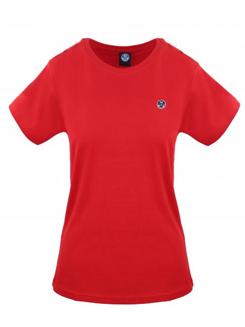 NORTH SAILS ESSENTIAL Cotton T-shirt red - T-shirt