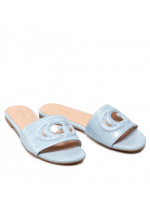 GUESS TASHIA 2 Coconut print slippers cloud - Women’s shoes