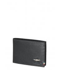 AERONAUTICA MILITARE FLAG Leather wallet, with coin purse - Men&rsquo;s Wallets