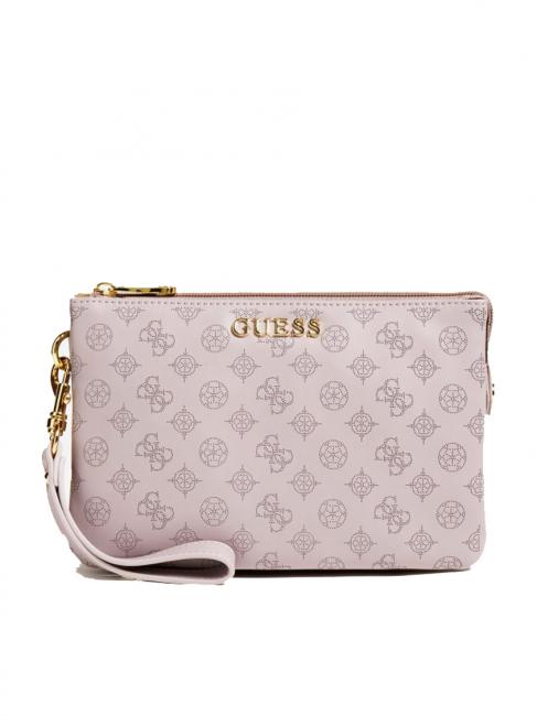 GUESS JACALINE Clutch bag with three compartments lilac - Women’s Bags