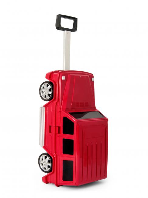 WELLY RIDAZ licenza MERCEDES Hand luggage trolley for children red - Hand luggage