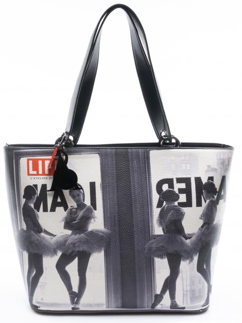 L'ATELIER DU SAC LIFE EMMA Shopping bag with shoulder strap dancer - Women’s Bags