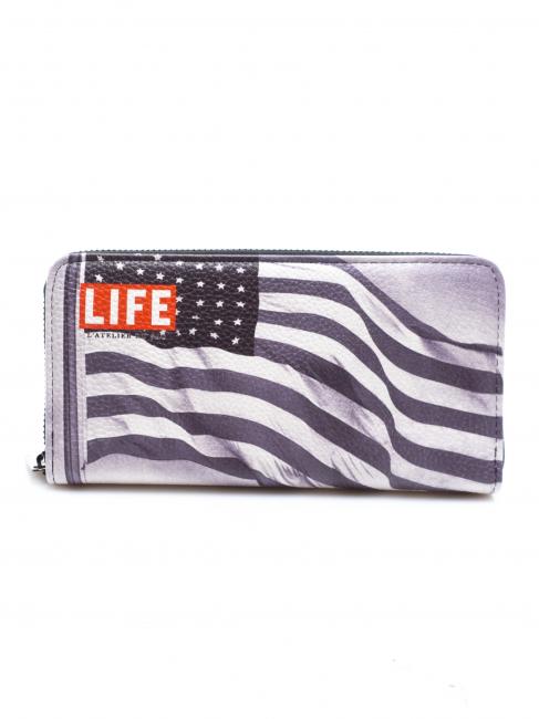 L'ATELIER DU SAC LIFE FLEUR Large zip around wallet use - Women’s Wallets