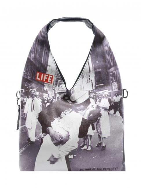 L'ATELIER DU SAC LIFE SUSAN Large shoulder bag nyckiss - Women’s Bags