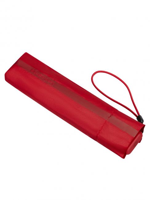 SAMSONITE POCKET GO Mini flat umbrella 3 sections, manual opening red formula - Umbrellas