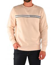 TOMMY HILFIGER TAPED HILFIGER Men's Sweatshirt feather white - Sweatshirts - 1