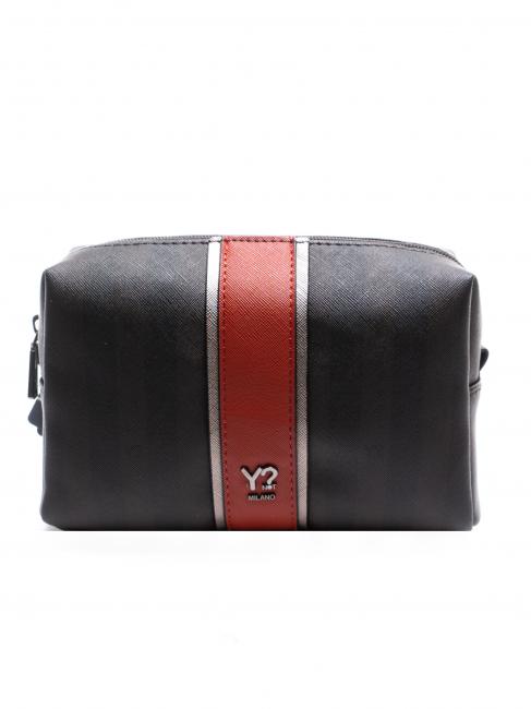 YNOT GRACE Beauty case brown with red - Beauty Case