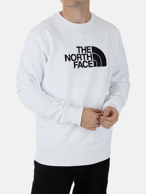 THE NORTH FACE DREW PEAK Crewneck sweatshirt tnf white / tnf black - Sweatshirts
