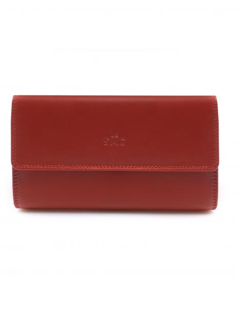 LESAC COLORFULL Double compartment leather wallet rs - Women’s Wallets
