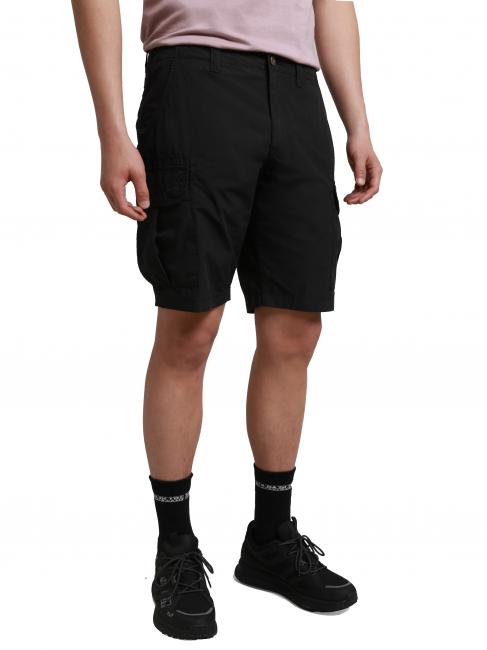 NAPAPIJRI NOTO 5 Cotton cargo bermuda shorts black 041 - Trousers