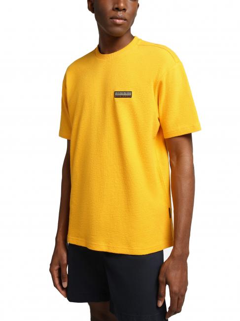 NAPAPIJRI S-MAEN SS Cotton T-shirt fusion yellow - T-shirt