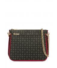 POLLINI HERITAGE  Chain shoulder bag black lacquer - Women&rsquo;s Bags - 1