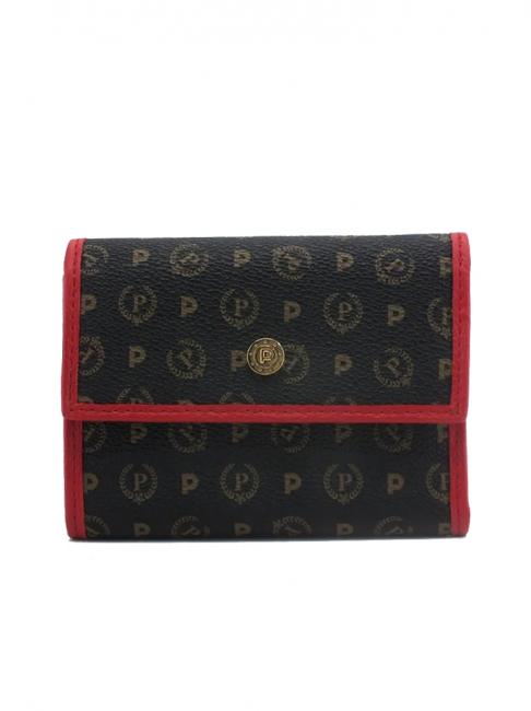 POLLINI wallet HERITAGE CLASSIC, with purse black lacquer - Women’s Wallets
