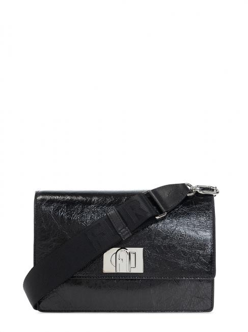 FURLA 1927 Soft  Shoulder bag, in leather Black - Women’s Bags