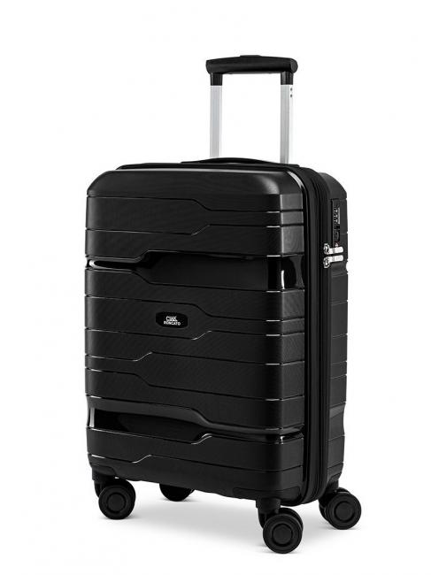 CIAK RONCATO DISCOVERY Hand luggage trolley, expandable Black - Hand luggage