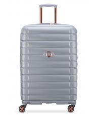DELSEY SHADOW 5.0 Large size trolley, expandable GREY - Rigid Trolley Cases - 1