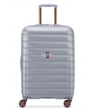 DELSEY SHADOW 5.0 Medium size trolley, expandable GREY - Rigid Trolley Cases - 1