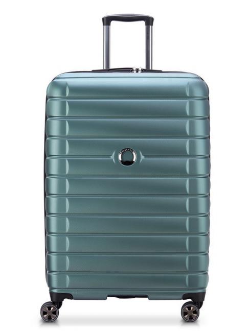 DELSEY SHADOW 5.0 Large size trolley, expandable iguana - Rigid Trolley Cases