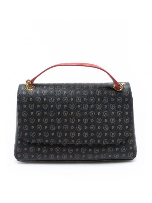 POLLINI HERITAGE Medium shoulder bag black lacquer - Women’s Bags