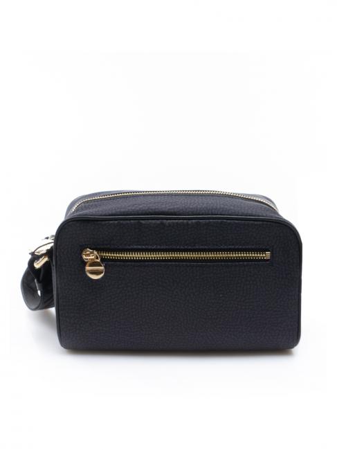 BORBONESE CAMERA CASE SMALL ECO LINE Mini shoulder bag, in fabric dark black - Women’s Bags