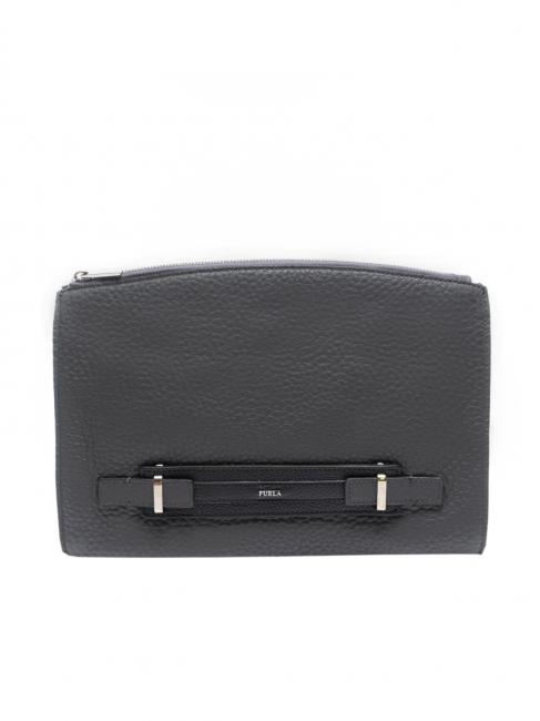 FURLA GIOVE Double nirvana clutch washes a + black - Women’s Bags