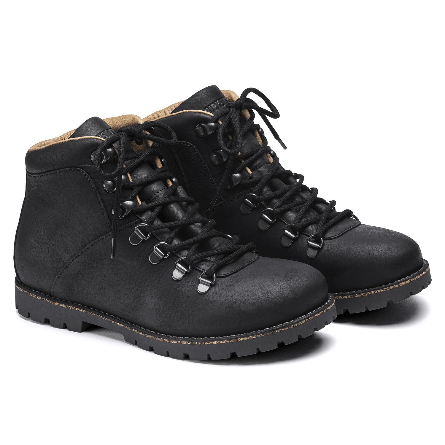 Birkenstock Jackson Boot In Nubuck Leather Black - Buy At Outlet Prices!