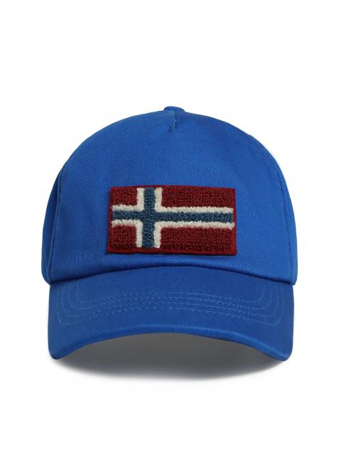 NAPAPIJRI FALIS Cotton flag baseball hat skydiver blue - Hats