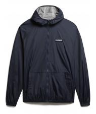 NAPAPIJRI A-MORGEX Kway logo hooded jacket - Men's Jackets
