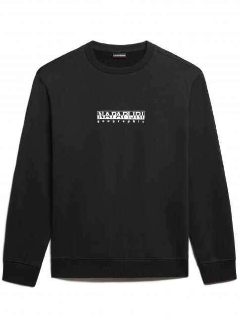 NAPAPIJRI B-BOX Logo crewneck sweatshirt black 041 - Sweatshirts
