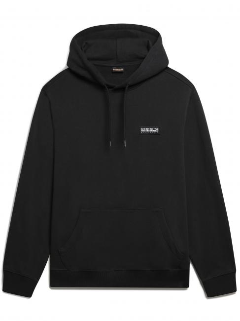 NAPAPIJRI B-MORGEX Hooded sweatshirt and cotton micrologist black 041 - Sweatshirts