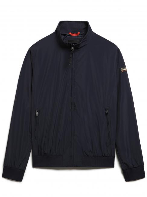 NAPAPIJRI A-MONTAVIC Short waterproof jacket blu marine - Men's Jackets