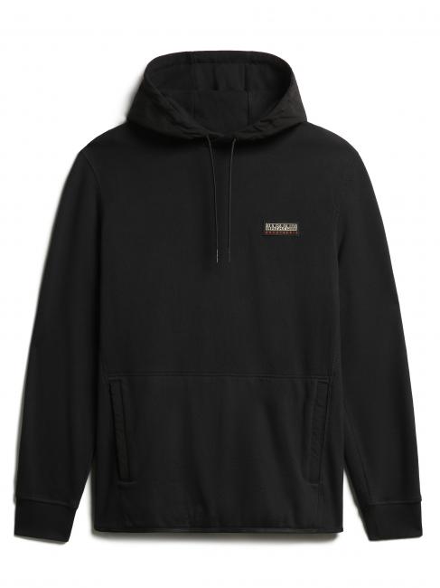 NAPAPIJRI B-VENS Hooded sweatshirt and cotton micrologist black 041 - Sweatshirts