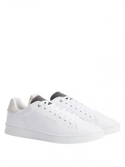 TOMMY HILFIGER RETRO COURT CLEAN CUPSOLE Leather sneaker white - Men’s shoes
