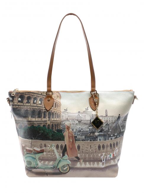 YNOT YESBAG Shopping bag walk / in / rome - Women’s Bags