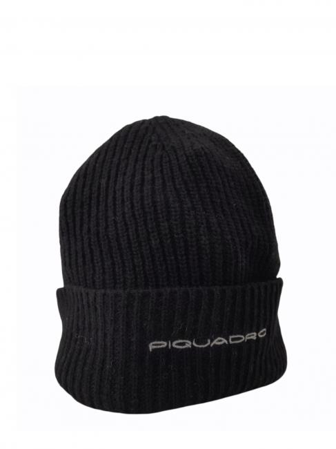 PIQUADRO CAPPELLO Crafted in knitted fabric Black - Scarves