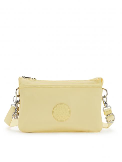 KIPLING RIRI  Clutch bag with shoulder strap soft yellow - Women’s Bags