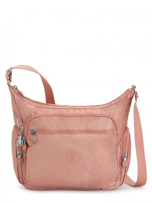 KIPLING GABBIE M shoulder bag dynamic twill warm rose - Women’s Bags