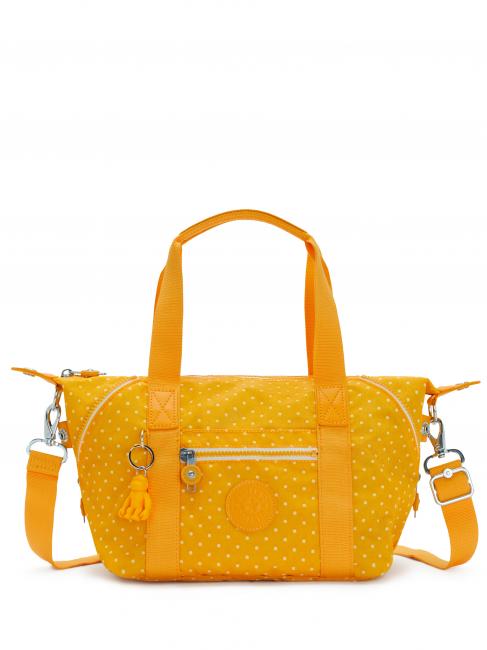 KIPLING ART MINI PRINT Small handbag soft dot yellow - Women’s Bags