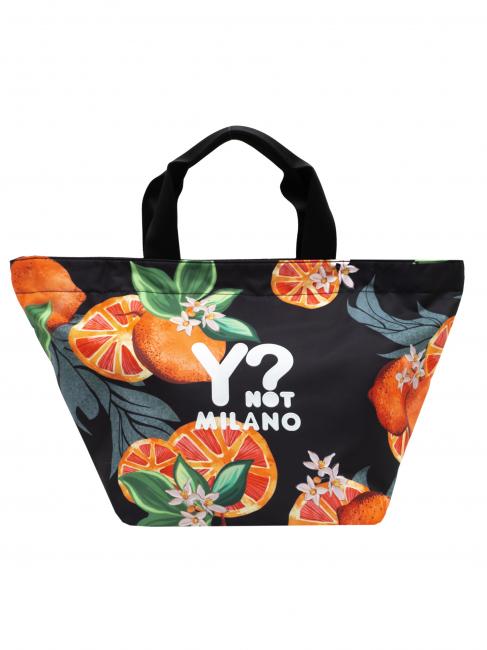 YNOT ANTIGUA Medium shopping beach bag orange - Women’s Bags
